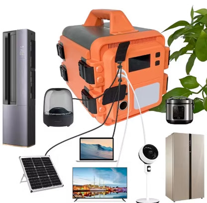 Solar Generator Portable Power Station 5000W Power Station Portable 1000W for Home