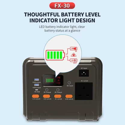 Solar Generator Portable Power Station 5000W Power Station Portable 1000W for Home